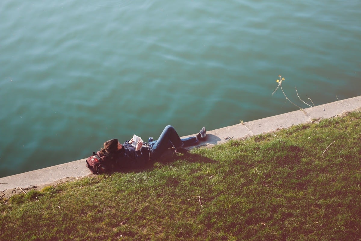 estudiar al aire libre