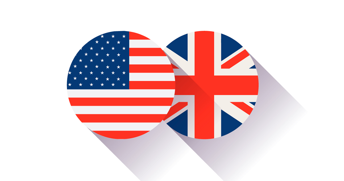 Inglés americano / Inglés británico 